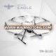 gyrocopter ultralight aircraft drone profesional public safety uav drone with camera and GPS