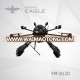 DE YM-8120 Multi-rotor drone 8 rotors Automatic drone with camera